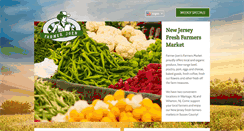 Desktop Screenshot of njfarmersmarkets.com